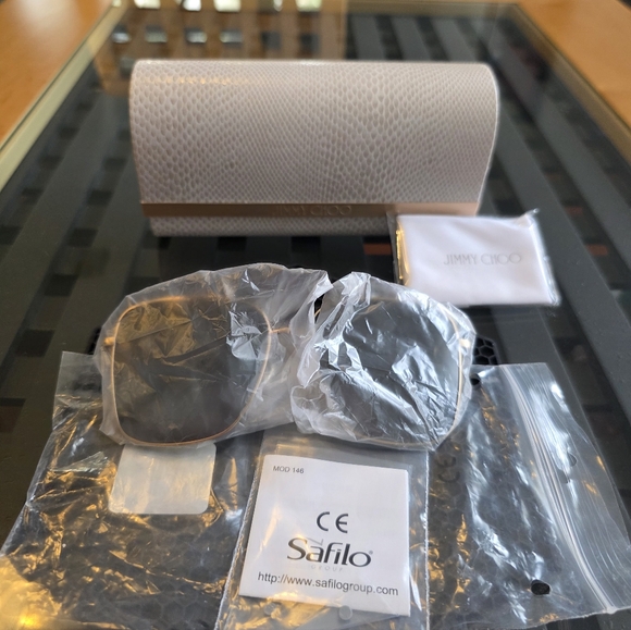 Jimmy Choo Hester 59mm Gold and Black Eyewear main image 10
